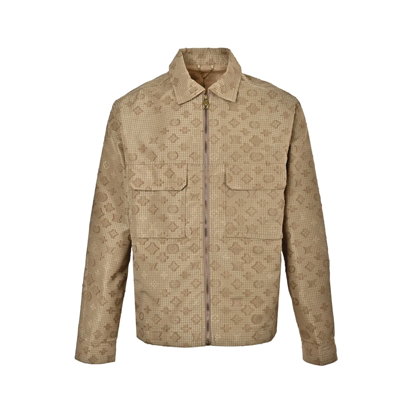 Louis Vuitton/Louis Vuitton old flower all over printed tear-resistant shirt jacket